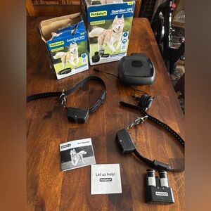 PetSafe Guardian GPS Wireless Dog Fence Bundle w/2 collars & 2 extra batteries